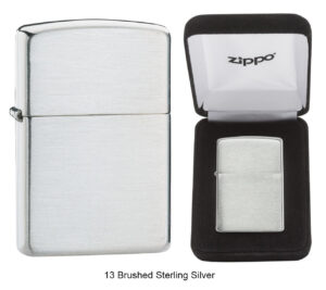 Brushed Sterling Silver