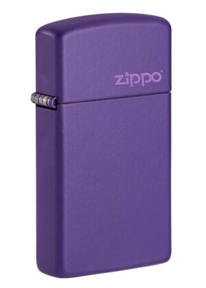 Slim Purple Matte w/Logo