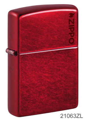 Candy Apple Red Zippo Logo
