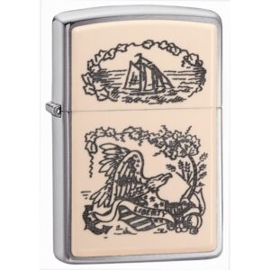 Scrimshaw Liberty Eagle