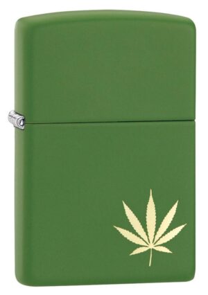 Marijuana Leaf Green Matte