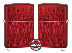 Iced Zippo Flame