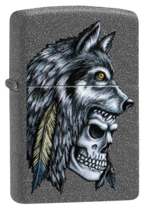 Wolf Skull Feather