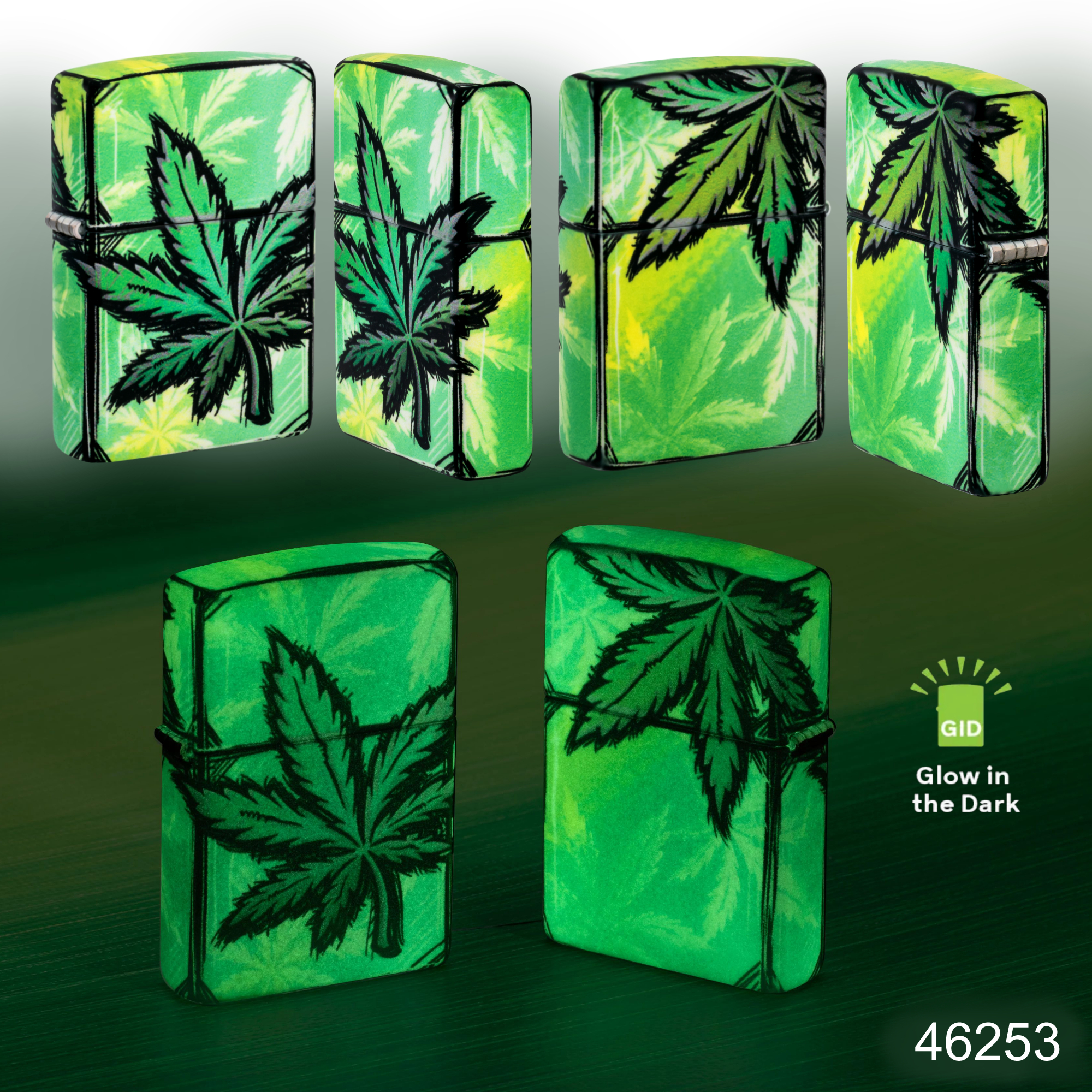 Glowing Leaves Design