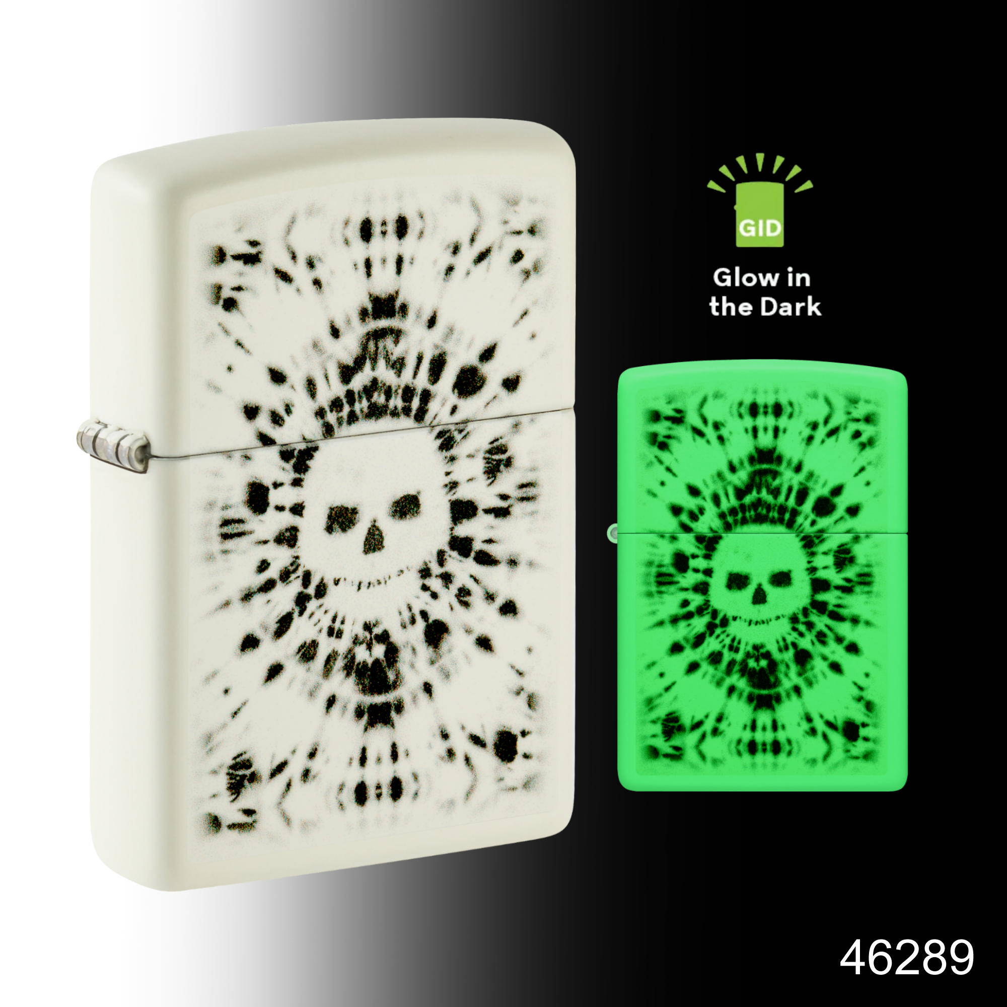 Glowing Skull Design