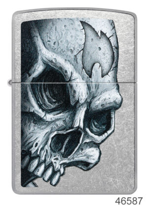 Skull and Flame
