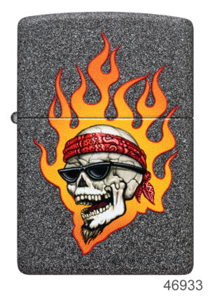 Rietveld® Flaming Skull