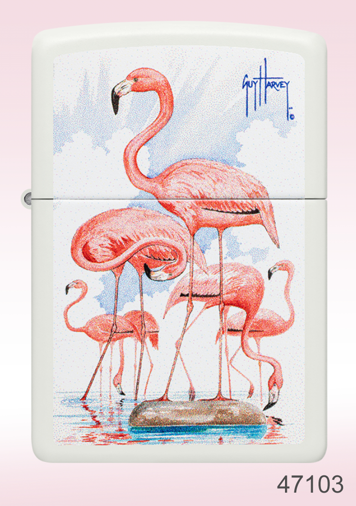 Guy Harvey Flamingos