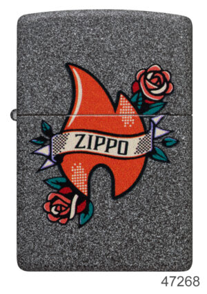 Zippo Flame Tattoo