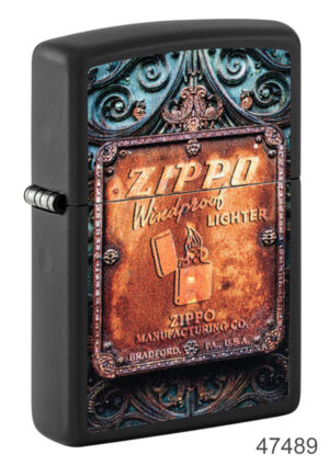 Metallic Zippo Design