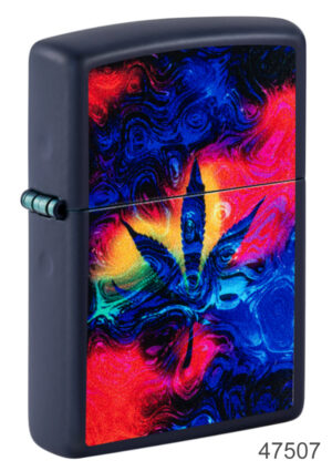 Tie Dye Leaf Design