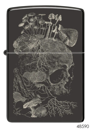 Skull Mushroom Design