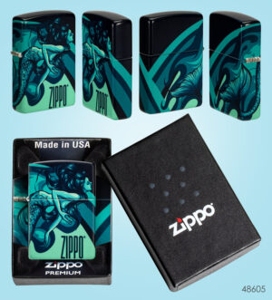 Mermaid Zippo Design