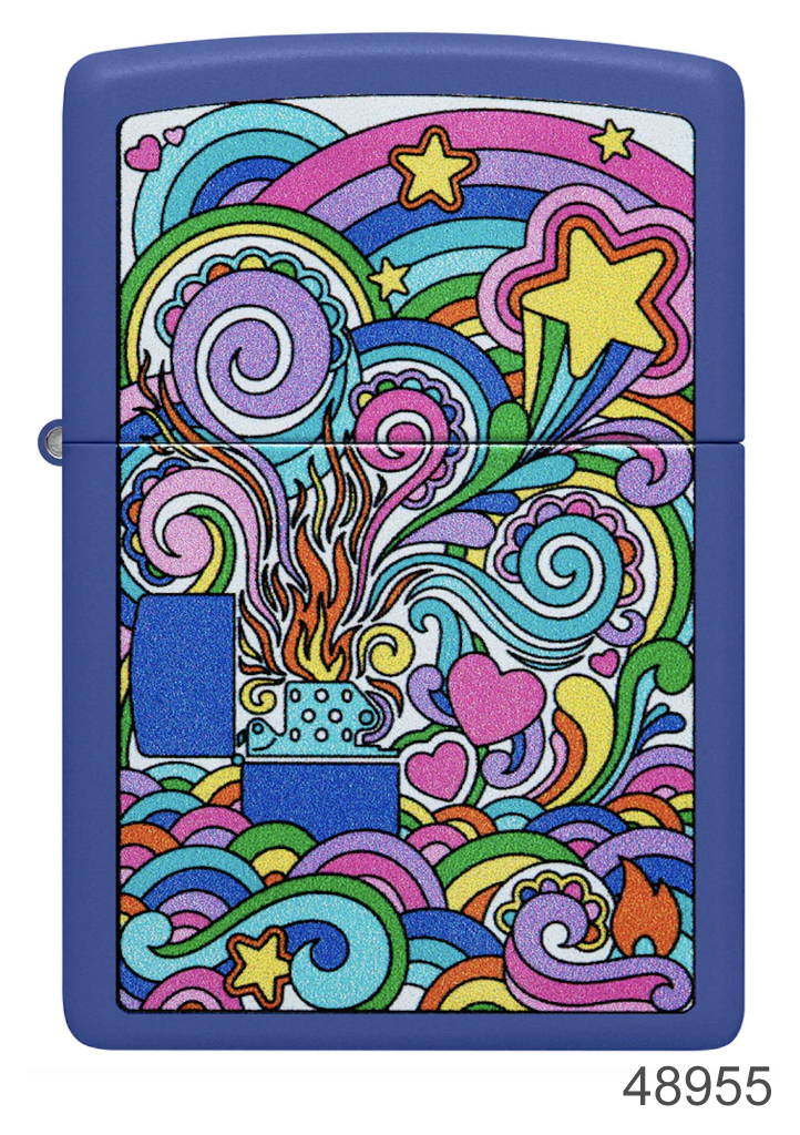 Abstract Zippo Design