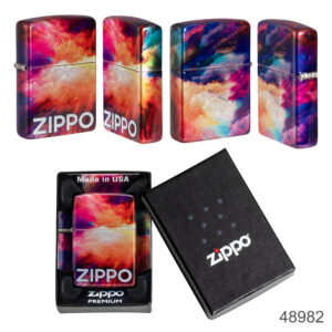 Tie Dye Zippo Design