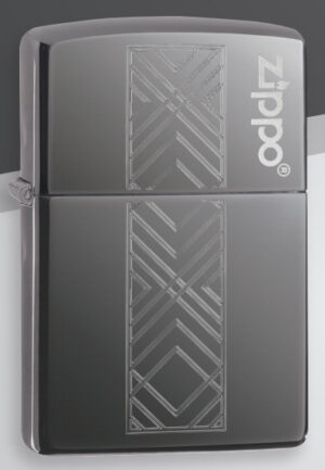 Zippo Engrave Black Ice