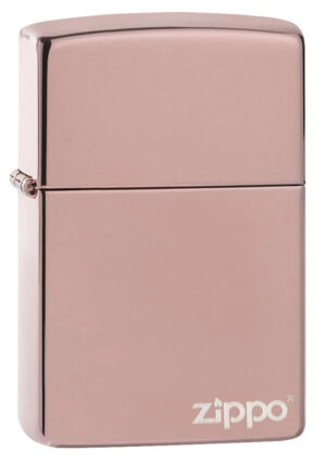 Rose Gold Zippo Logo