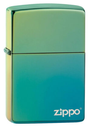 Teal Zippo Logo