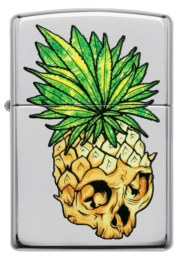 Leaf Skull Pineapple