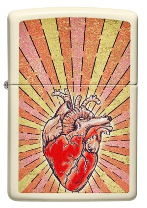 Heart Design Cream Matte