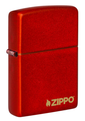 Metallic Red Zippo Logo