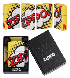 Zippo Comic Design