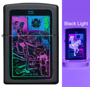 Black Light Tarot Card