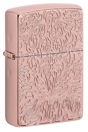 Armor Zippo Carved