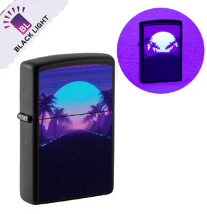 Sunset Black Light Design