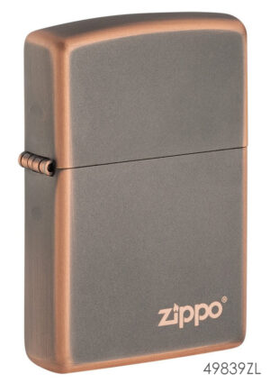 Rustic Bronze Zippo Logo