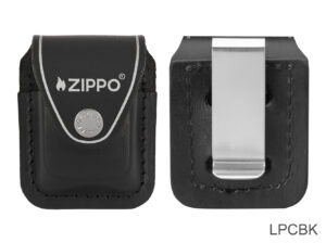 Lighter Pouch With Clip - BK